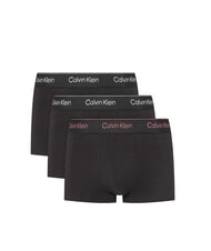 CALVIN KLEIN CK 3 boxers élastiques avec logo lurex - Slip homme