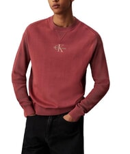 CALVIN KLEIN CK JEANS Pull en coton avec logo - Pulls pour hommes