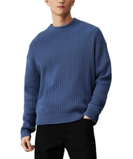 CALVIN KLEIN CK JEANS Pull ras du cou coupe régulière - Pulls pour hommes