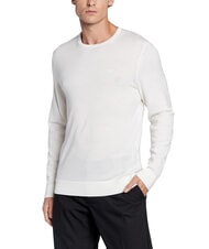 CALVIN KLEIN SUPERIOR WOOL Pull col rond en laine aigrette - Pulls pour hommes - 1