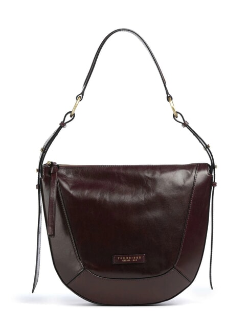 THE BRIDGE FEDORA Sac bandoulière en cuir doit abbr. or - Sacs pour Femme