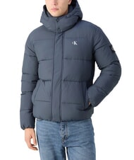 CALVIN KLEIN CK JEANS Veste matelass&eacute;e &agrave; capuche encre - Doudounes homme - 1