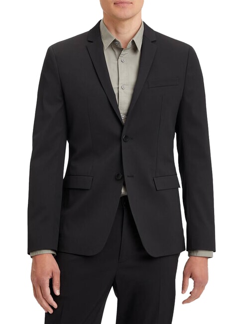 CALVIN KLEIN CK Veste blazer en laine mélangée ck noir - Vestes pour hommes