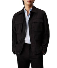 CALVIN KLEIN CK Veste technique douce à 4 poches ck noir - Vestes pour hommes - 1