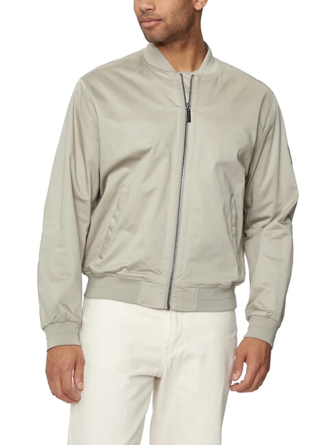 CALVIN KLEIN CK Blouson aviateur en satin extensible Brouillard de Londres - Vestes pour hommes