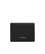 COCCINELLE METALLIC SOFT Petit portefeuille en cuir - Portefeuilles Femme
