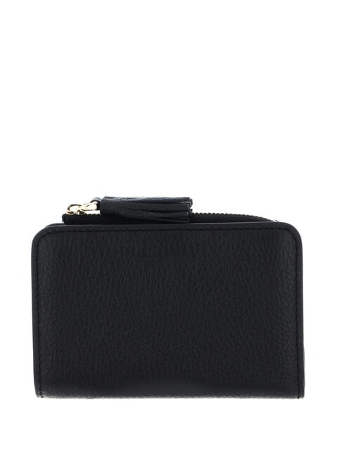 COCCINELLE TASSEL  Portefeuille en cuir pour femme Noir - Portefeuilles Femme