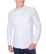 CALVIN KLEIN CK JEANS Chemise à manches longues en coton coupe slim - Chemises pour hommes