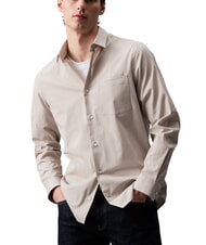 CALVIN KLEIN CK Chemise ray&eacute;e en popeline extensible - Chemises pour hommes