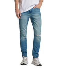 CALVIN KLEIN CK JEANS Jean slim avec d&eacute;chirures - Jeans