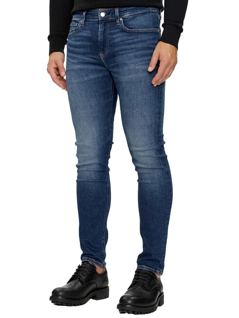 CALVIN KLEIN CK JEANS Jean skinny denim foncé - Jeans