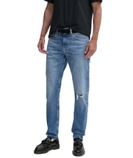 CALVIN KLEIN CK JEANS Jean slim fusel&eacute; &agrave; taille haute - Jeans