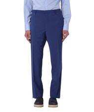CALVIN KLEIN CK Pantalon &eacute;l&eacute;gant en laine m&eacute;lang&eacute;e coupe slim - Pantalon
