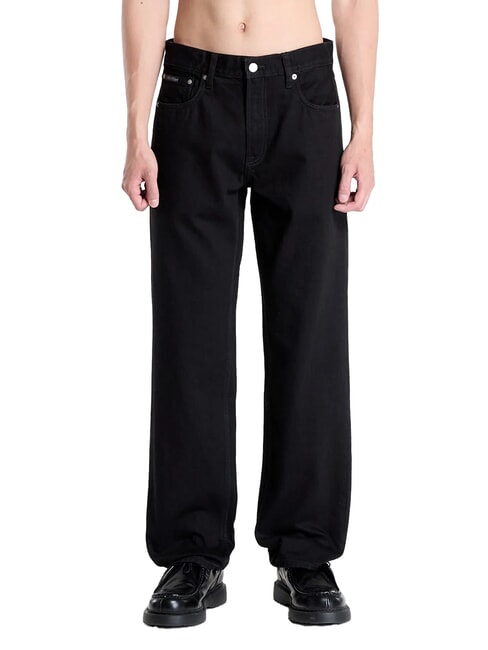 CALVIN KLEIN CK JEANS Jean coupe droite des années 90 ck classique noir - Jeans