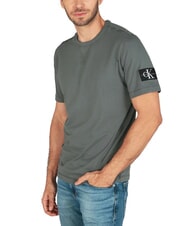 CALVIN KLEIN CK JEANS T-shirt à manches courtes coupe régulière avec patch logo - T-shirt