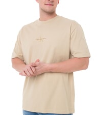CALVIN KLEIN CK JEANS T-shirt à manches courtes monologue lavé - T-shirt