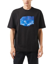 CALVIN KLEIN CK JEANS T-shirt à manches courtes Euphoric en relief ck noir - T-shirt - 1