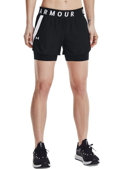 UNDER ARMOUR PLAY UP Shorts de sport noir - Pantalon