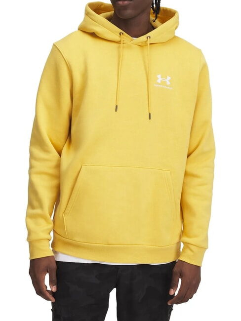 UNDER ARMOUR ICON FLEECE Sweatshirt à capuche or noble - Pulls molletonnés