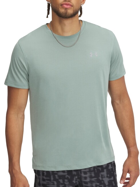 UNDER ARMOUR LAUNCH T-shirt à manches courtes vert de silice - T-shirt