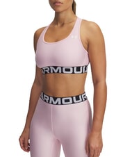 UNDER ARMOUR HG MID soutien-gorge de sport rose prime - Sous-v&ecirc;tements pour femmes - 1