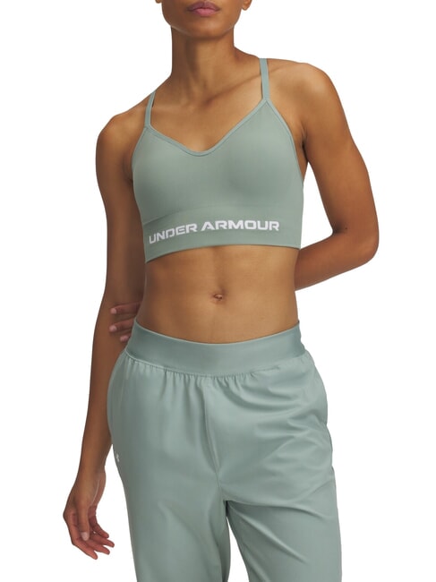 UNDER ARMOUR VANISH soutien-gorge vert de silice - Sous-vêtements pour femmes