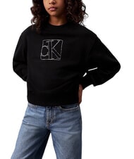 CALVIN KLEIN CK KIDS Sweat-shirt à col rond avec imprimé - Bébé Sweat