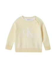 CALVIN KLEIN CK KIDS Sweat-shirt à col rond avec boutons rémanence - Bébé Sweat - 1