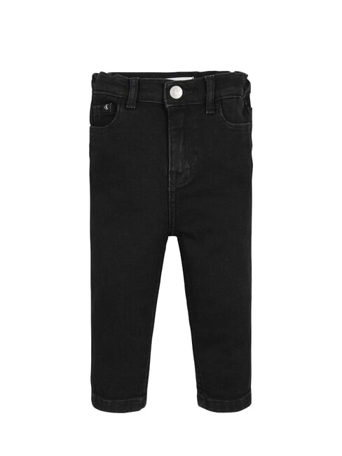 CALVIN KLEIN CK KIDS Jean pour nouveau-né noir lavé - Pantalons pour enfants