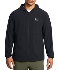 UNDER ARMOUR VIBE WOVEN Veste à capuche noir - Vestes pour hommes - 1