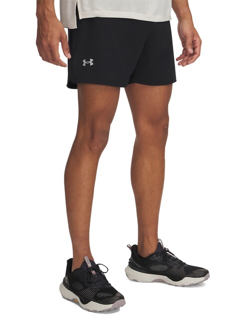 UNDER ARMOUR TRAIL RUN Shorts de sport noir - Pantalon