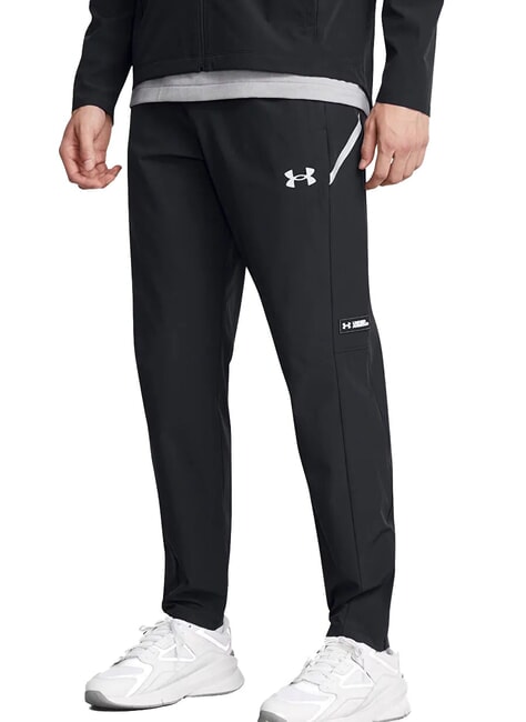 UNDER ARMOUR WOVEN Pantalon de sport noir - Costumes de sport pour hommes