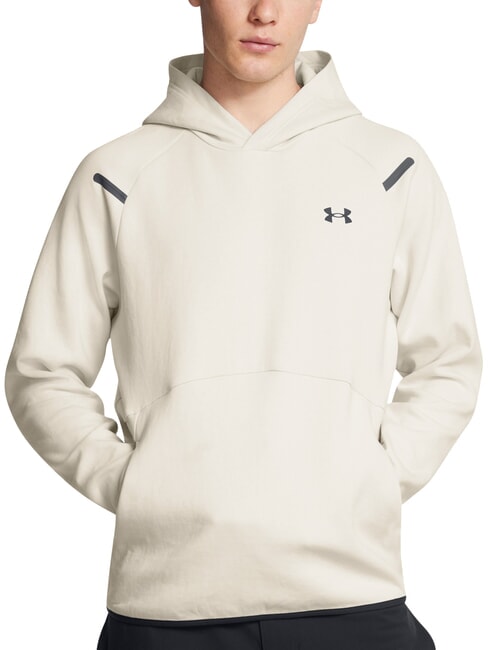 UNDER ARMOUR UNSTOPPABLE  sommet blanc - Pulls molletonnés
