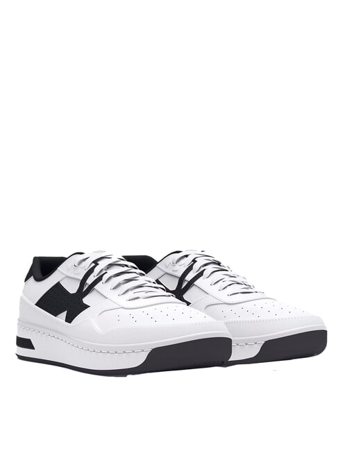 UNDER ARMOUR COURT 96 Baskets en cuir blanc - Chaussures Homme