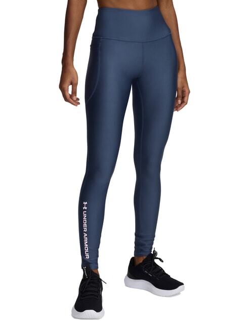UNDER ARMOUR TECH BRANDED Guêtres gris averse - Pantalons pour femmes