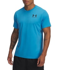 UNDER ARMOUR HEATGEAR FITTED T-shirt à manches courtes bleu éther - T-shirt - 1