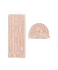 CALVIN KLEIN CK KIDS Ensemble bonnet et écharpe pour bébé blush meringué - Chapeau de bébé - 1
