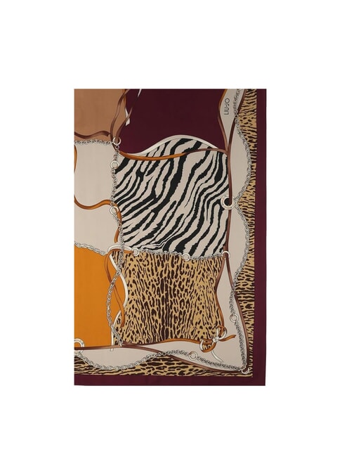 LIUJO MIX PRINT Écharpe avec imprimé all-over ruban naturel - Écharpes