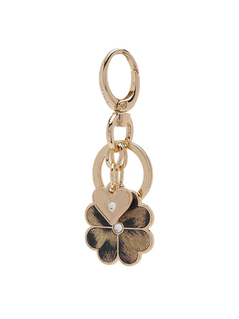 LIUJO FOUR-LEAF KEY RING Porte-clés en métal avec breloques macule - Porte-clés