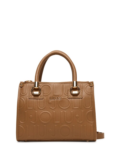 LIUJO MANHATTAN Petit sac à main avec logo en relief suède - Sacs pour Femme