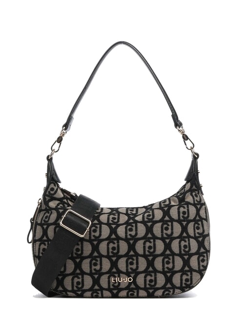 LIUJO KALISKA Sac en tissu jacquard à double fonction tabac - Sacs pour Femme