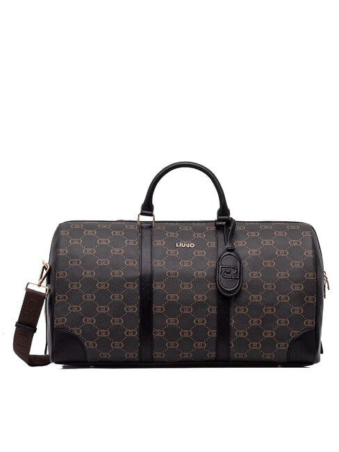 LIUJO CIRRY Grand sac de sport avec logo et bandoulière NOIR - Sacs de voyage