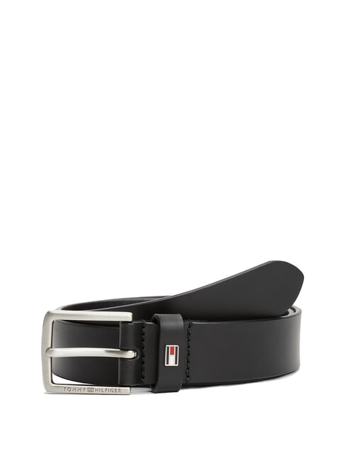 TOMMY HILFIGER TH KIDS Ceinture en cuir noir - Ceintures pour enfants