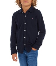 TOMMY HILFIGER TH KIDS chemise en coton - chemises pour enfants