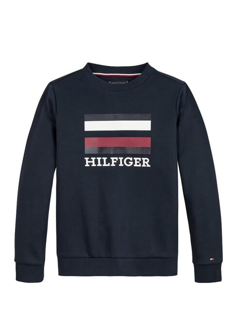 TOMMY HILFIGER TH KIDS Flag Sweat-shirt ciel du désert - Bébé Sweat