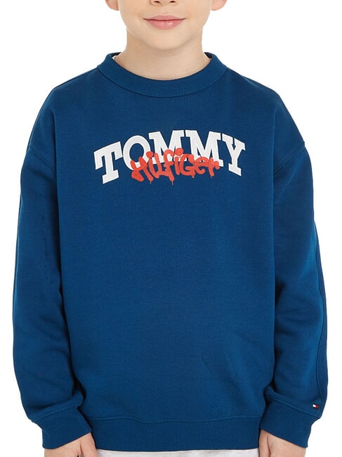 TOMMY HILFIGER TH KIDS Sweat-shirt indigo profond - Bébé Sweat