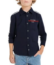TOMMY HILFIGER TH KIDS chemise à manches longues - chemises pour enfants