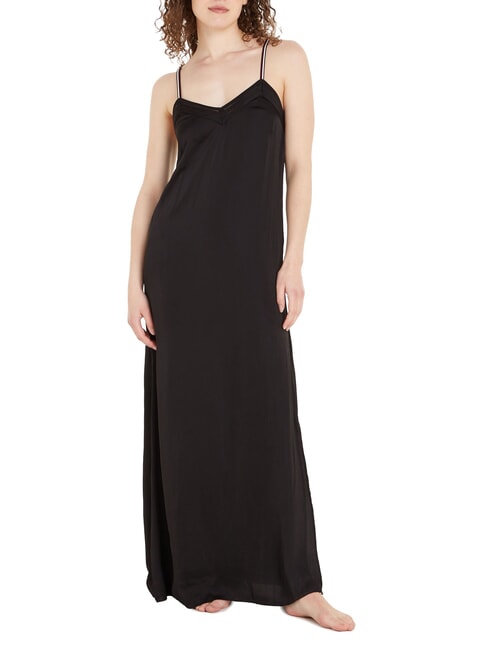 TOMMY HILFIGER TH  Chemise de nuit noir - Pyjamas pour femmes