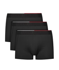 TOMMY HILFIGER TH Tripack Trois boxers assortis noir/noir/noir - Slip homme - 1