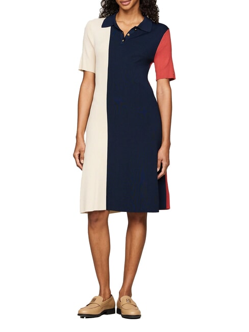 TOMMY HILFIGER TH Costume stp global/couleur bloquée - Vêtements femme